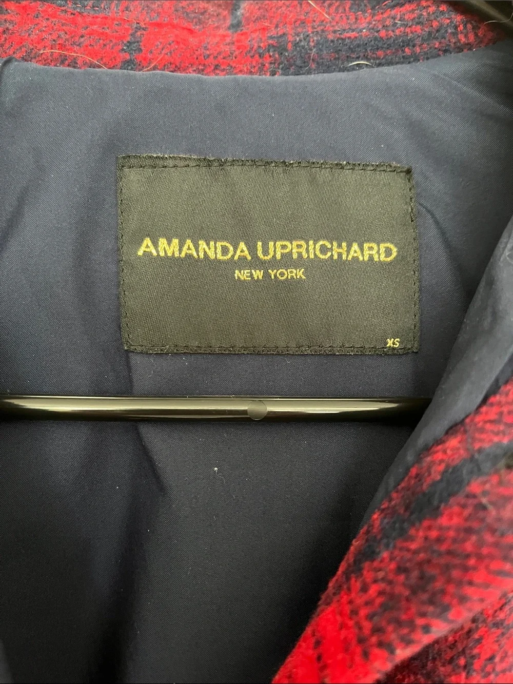 Amanda Uprichard Plaid Jacket